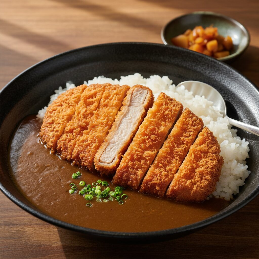 오빠카레 두툼한 돈카츠 카레 요리