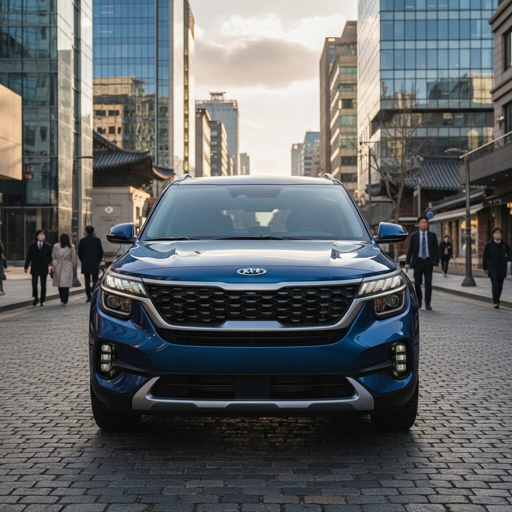 2026년형 셀토스 새로운 전면 디자인