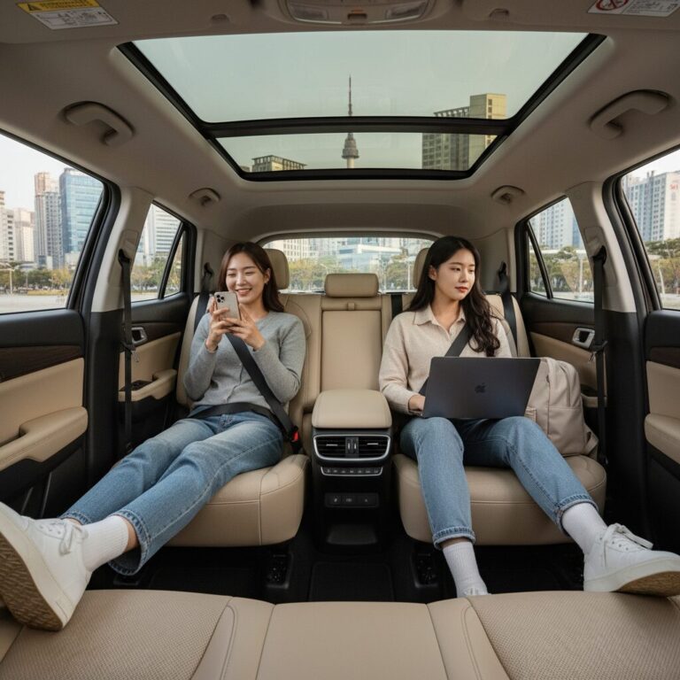 2026년형 셀토스 넓어진 뒷좌석 실내 공간