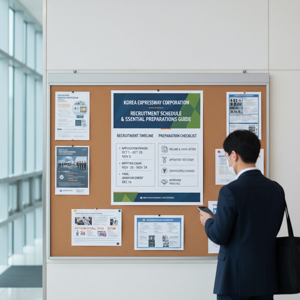 한국도로공사 채용 일정 및 필수 준비사항 안내