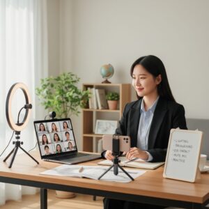 대외활동 비대면 영상 면접 준비와 촬영 꿀팁