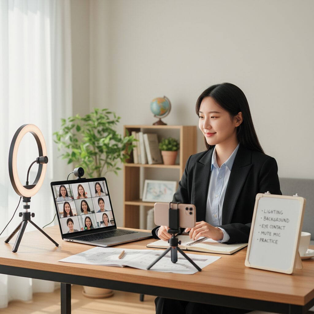 대외활동 비대면 영상 면접 준비와 촬영 꿀팁