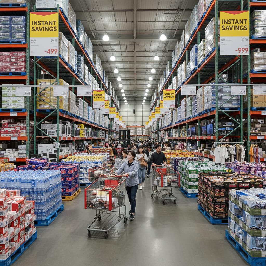 의정부 코스트코 2월 할인상품 추천과 구매 팁 의정부 코스트코 매장 내부와 다양한 할인 상품들이 진열된 모습