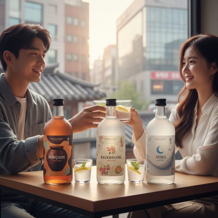 두쫀쿠향에이슬 패키지 디자인 사진