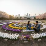 크로커스 품종별 색상과 모습 비교