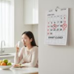 2026년 3월 달력에 표시된 이마트 휴무일 8일과 22일