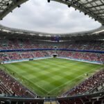 포티넷 파운더스컵 경기가 열릴 것으로 예상되는 축구 경기장의 전경