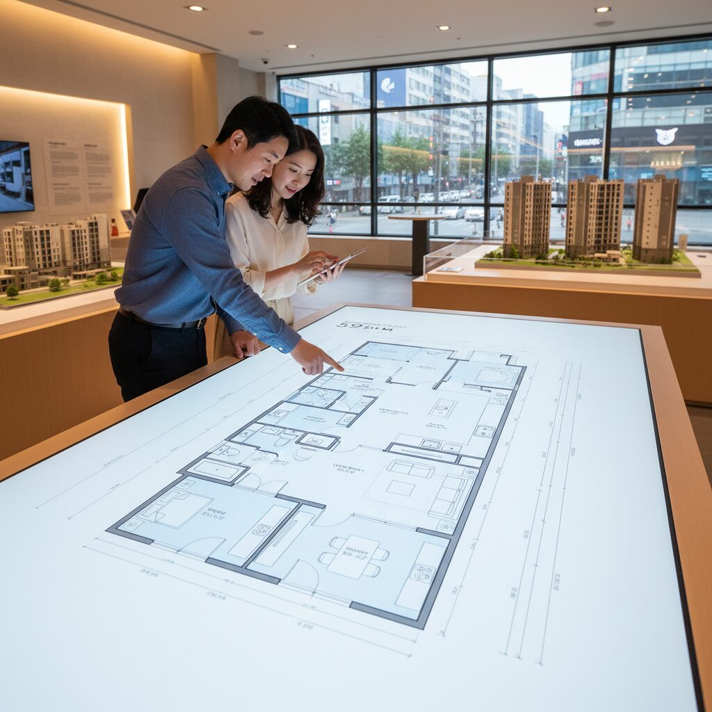 해링턴플레이스 노원 센트럴 59제곱미터 평면도