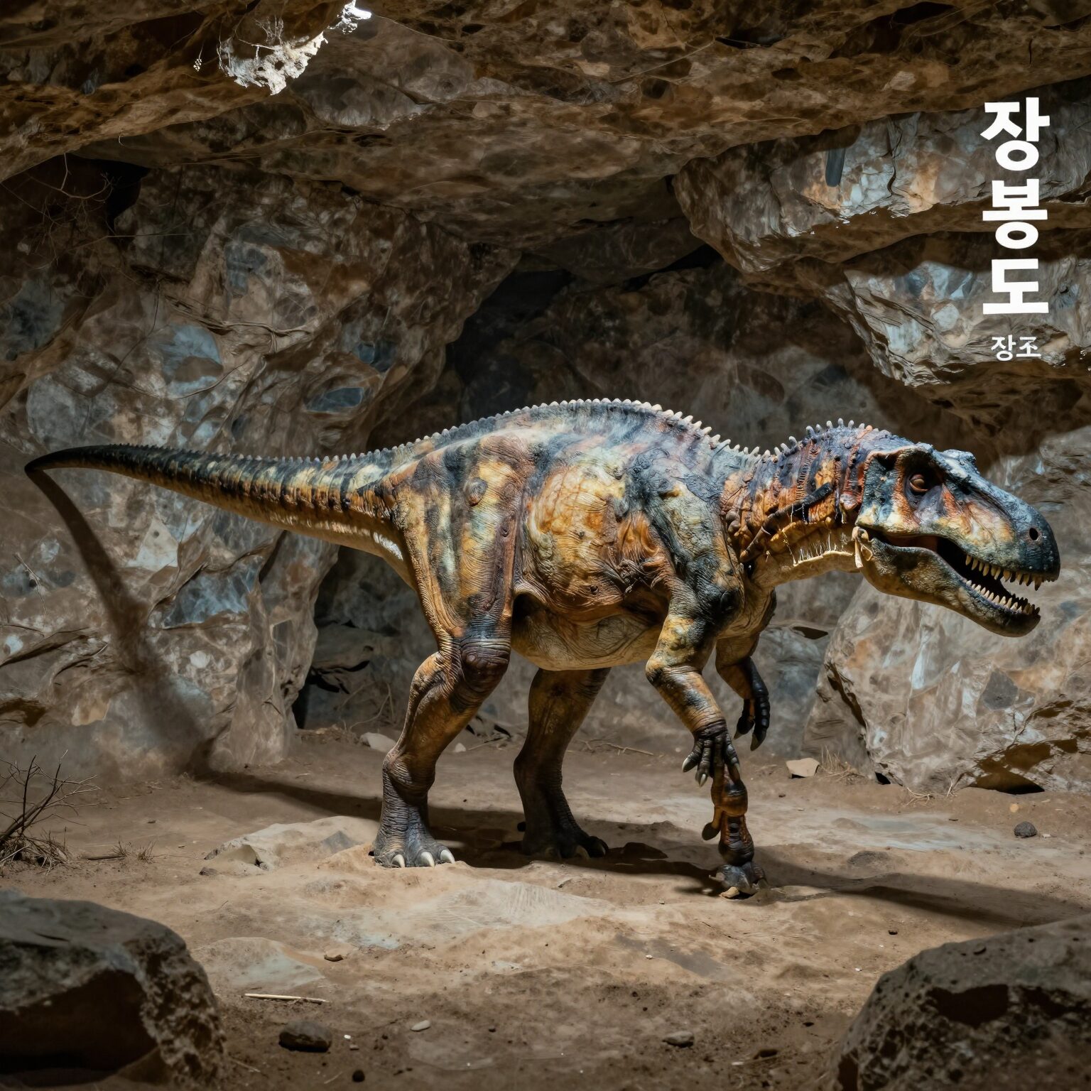 장봉도 쌍굴 공룡동굴 간조 시간에 드러난 모습