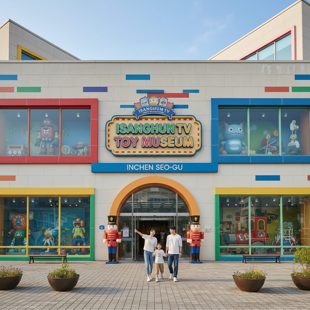 인천 서구에 위치한 이상훈TV 토이뮤지엄 외관 사진