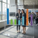 LH 전세임대주택 지역별 공급 비율 막대 그래프