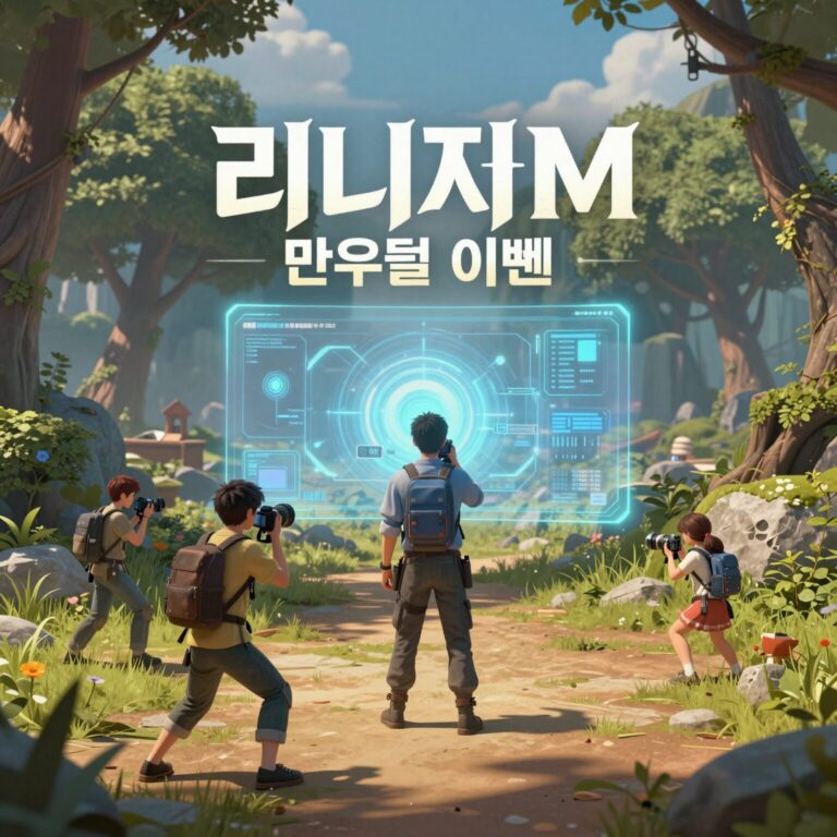 리니지M 만우절 이벤트 화면 캡처