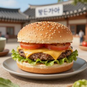 롯데리아 왕돈까스버거 착한점심 세트