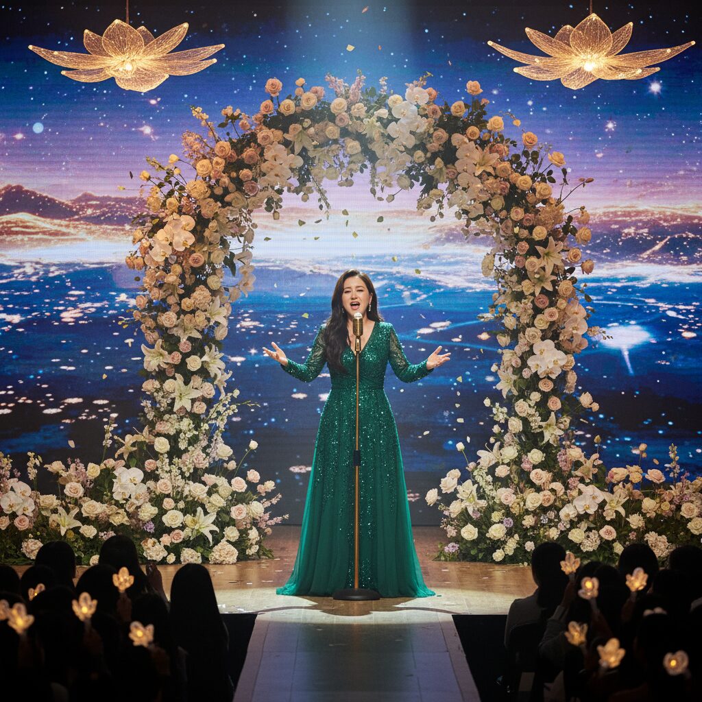 미스트롯4 결승전에서 패티김의 사랑은 생명의 꽃을 부르는 이소나