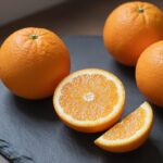 오렌지 효능과 모로오렌지 차이점 총정리 신선한 오렌지와 비타민C 효능을 설명하는 이미지