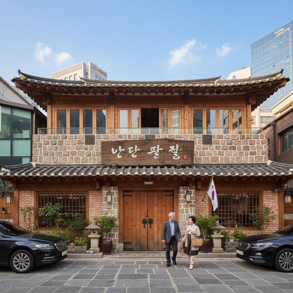 안동 팔도회관 외부 전경