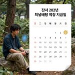 삼성전자 2026년 특별배당 예상 지급일을 나타낸 달력 그림