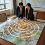 지도에서 본 더샵 프리엘라 위치와 주요 역세권