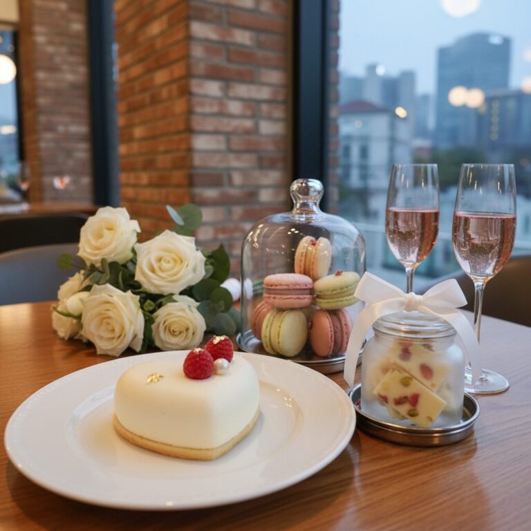 화이트데이 프리미엄 디저트 세트 사진