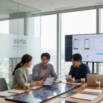 엑스비스가 제공하는 디지털 사용자 경험 개선 작업물 예시