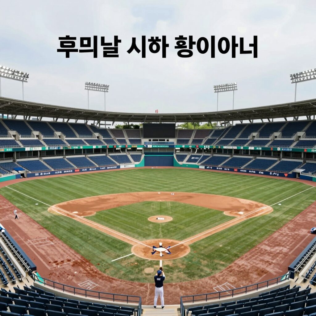 야구장 좌석별 시야 확인 사이트 화면 캡처