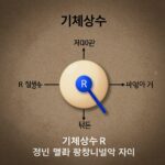 기체상수 R이 정압비열과 정적비열의 차이인 것을 설명하는 열역학 사이클 다이어그램