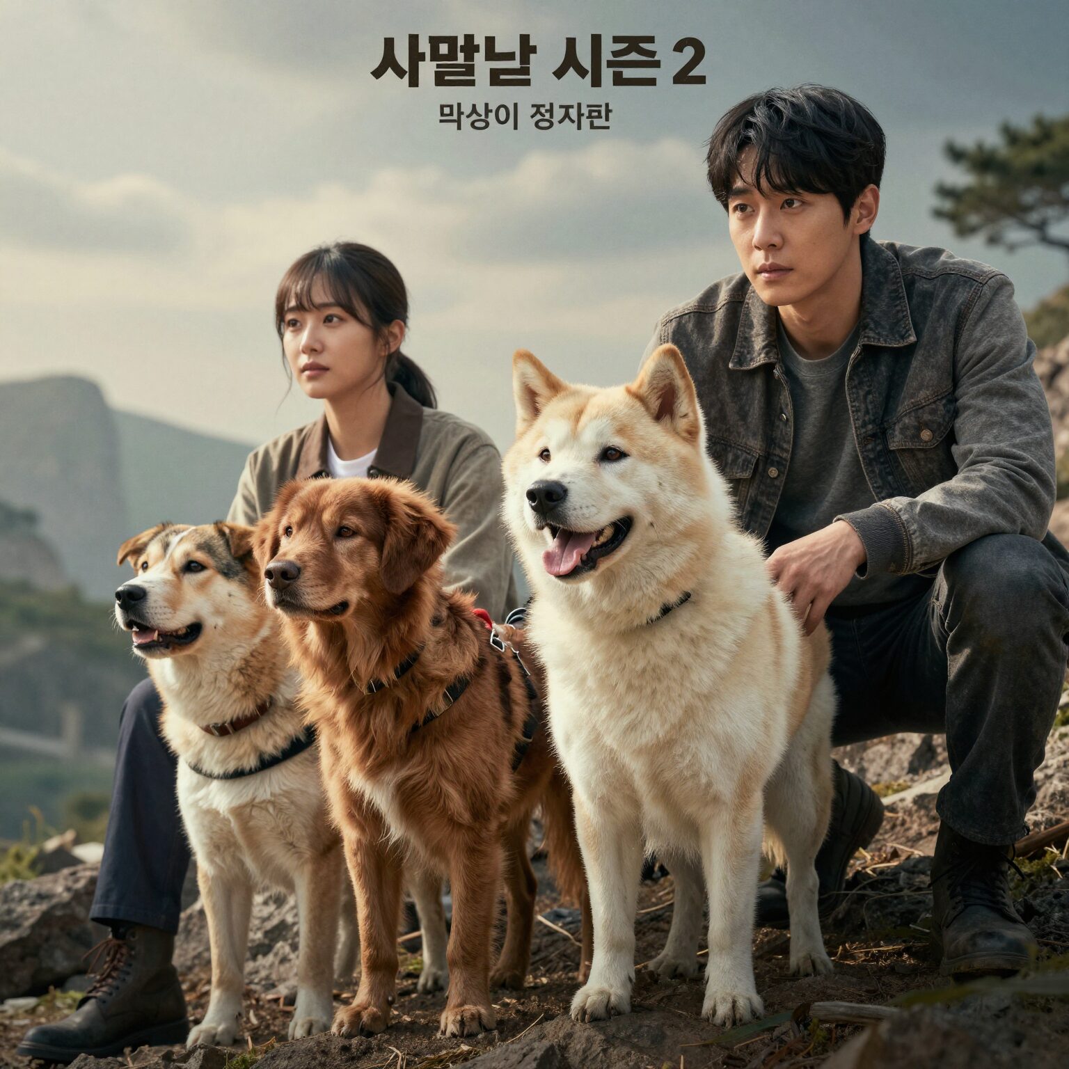 사냥개들 시즌2 넷플릭스 포스터 우도환 이상이 정지훈
