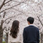 아이유와 하이포의 봄 사랑 벚꽃 말고 앨범 아트워크 또는 뮤직비디오 장면