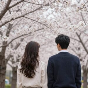 아이유와 하이포의 봄 사랑 벚꽃 말고 앨범 아트워크 또는 뮤직비디오 장면