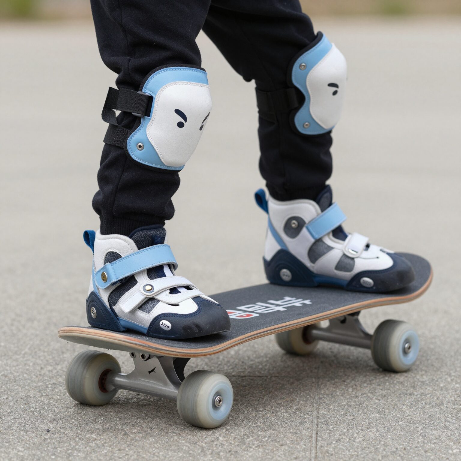 미토 올뉴카 유아킥보드 안전 장치 유니콘 헤드와 광폭 바퀴