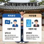 2026년 국가직 9급 시험 일정과 지방직 차이점 분석 국가직 9급과 지방직 9급 시험 특징 비교 인포그래픽