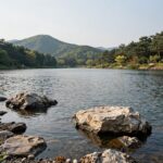 포천 산정호수와 비둘기낭폭포의 아름다운 자연 경관