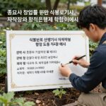 종묘사 창업을 위한 식물보호산업기사 자격증과 학점은행제 학습 계획 예시