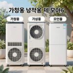 가정용 냉풍기 비교 추천 2026 가정용 냉풍기 세 모델 비교 사진 2026