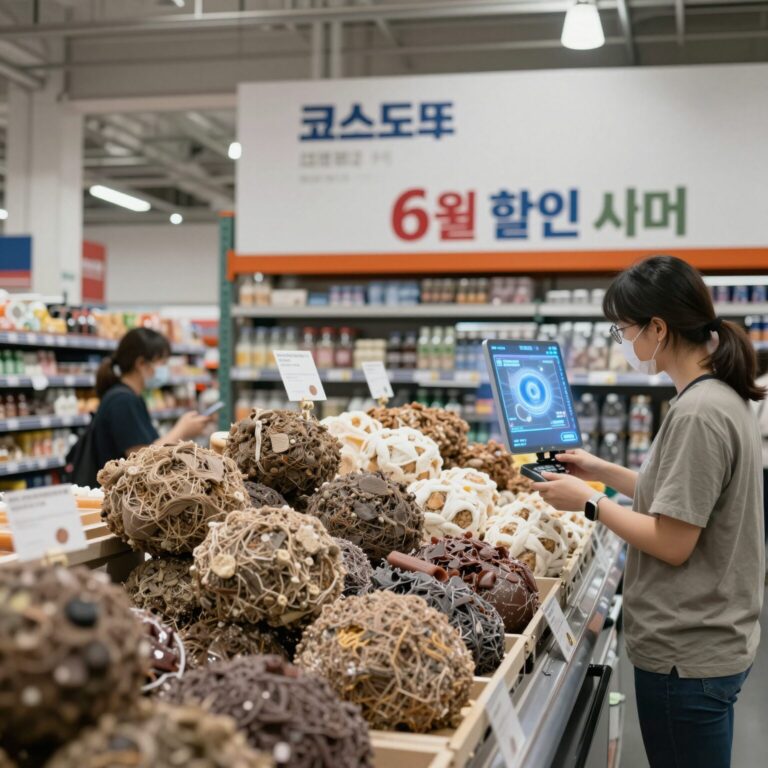 코스트코 6월 할인 행사 매장 진열 모습