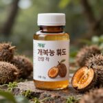 개복숭아 효소 효능 기관지 건강에 좋은 개복숭아 효소