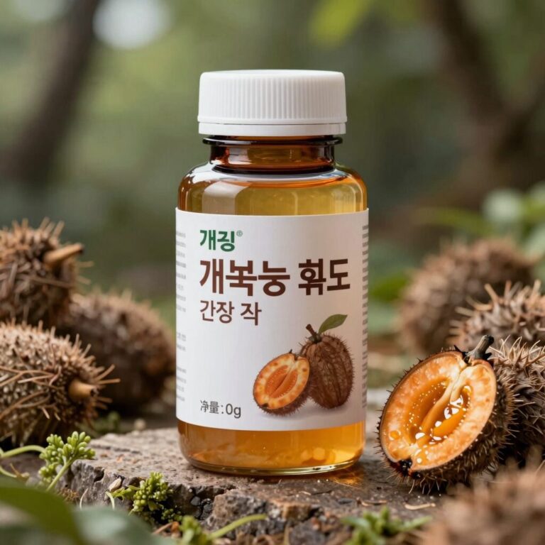 개복숭아 효소 효능 기관지 건강에 좋은 개복숭아 효소