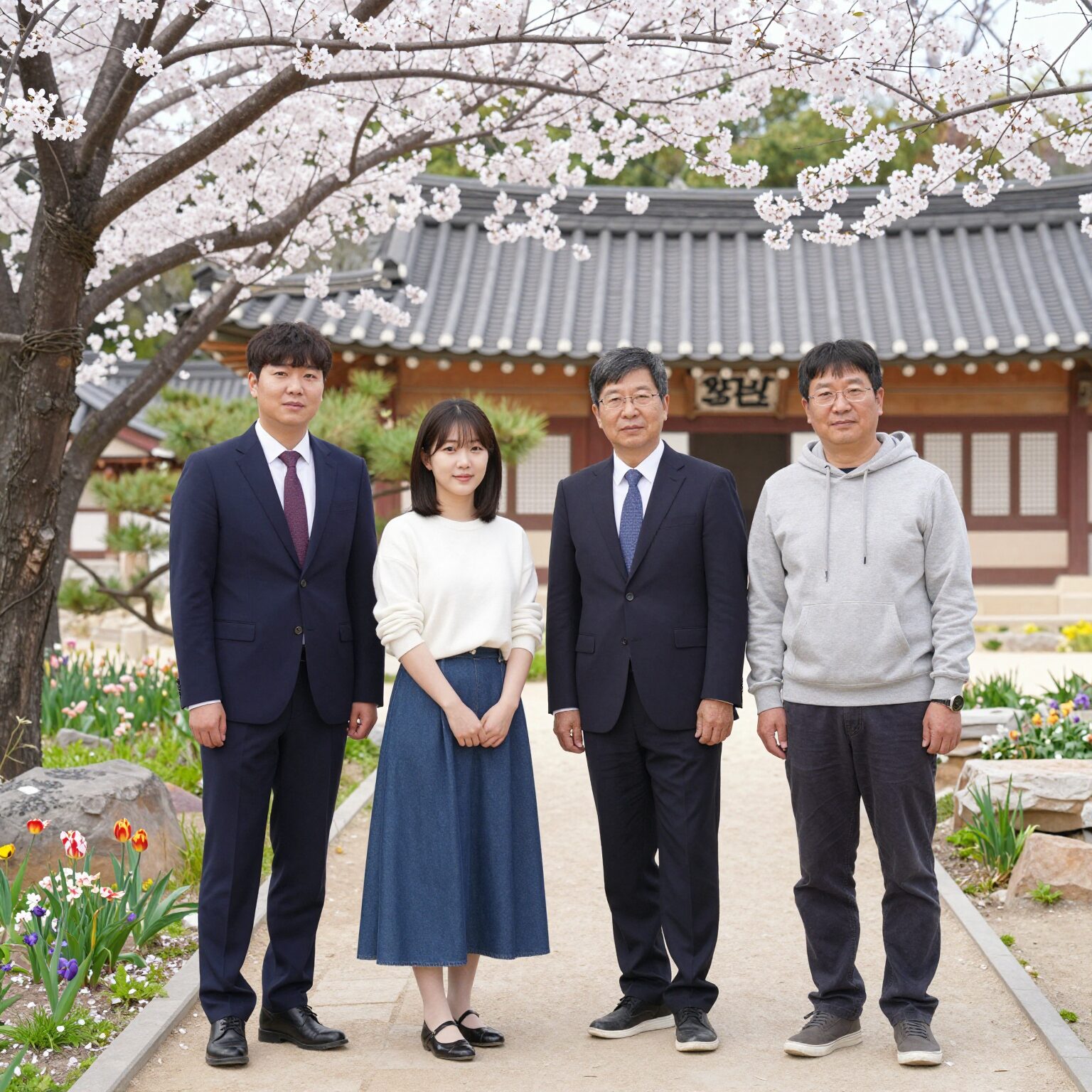 꽃보다청춘 리미티드에디션 출연진이 방문한 남원 광한루원 봄 정원의 아름다운 풍경