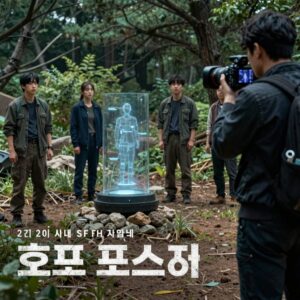 영화 호프 포스터 비무장지대 호포항 배경 SF 스릴러 나홍진 감독