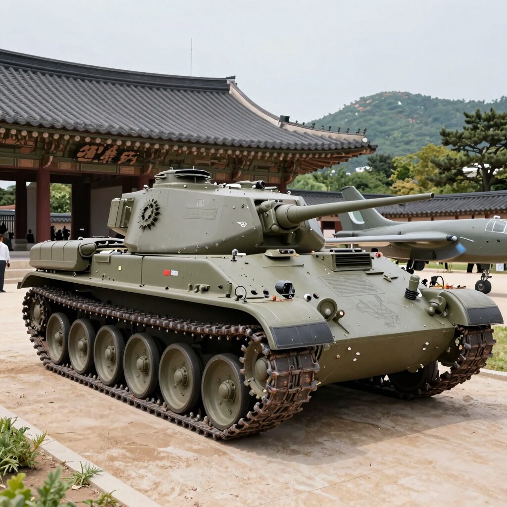 현충일 가볼만한 곳 서울 전쟁기념관 옥외 전시 탱크와 항공기