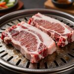 곡성 옥과한우촌 한우등심과 숯불 구이 모습, 전남 곡성 맛집 대표 이미지