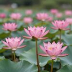 연꽃 피는 시기와 촬영 명소 연꽃 피는 시기 여름 연못에 핀 분홍 연꽃