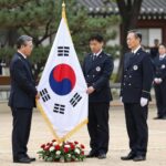 미국 메모리얼데이 국기 게양과 추모 행사