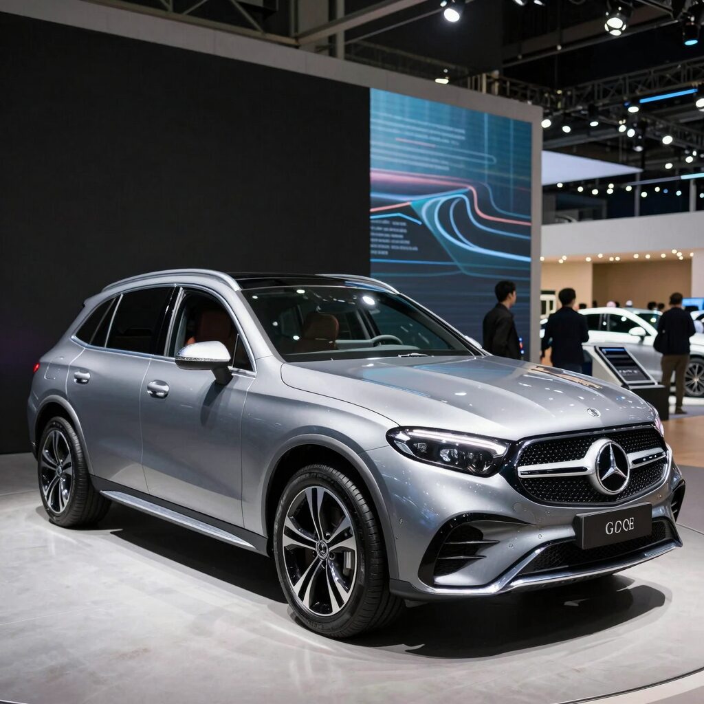 2026년 6월 벤츠 프로모션 전시장 이미지 E클래스 GLC EQE 전시