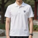 몽클레어 반팔 폴로 셔츠 화이트 컬러