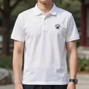 몽클레어 반팔 폴로 셔츠 화이트 컬러