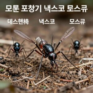 모기 포충기 종류별 비교 사진 헤몬 모스헌터 넥스코 모스큐