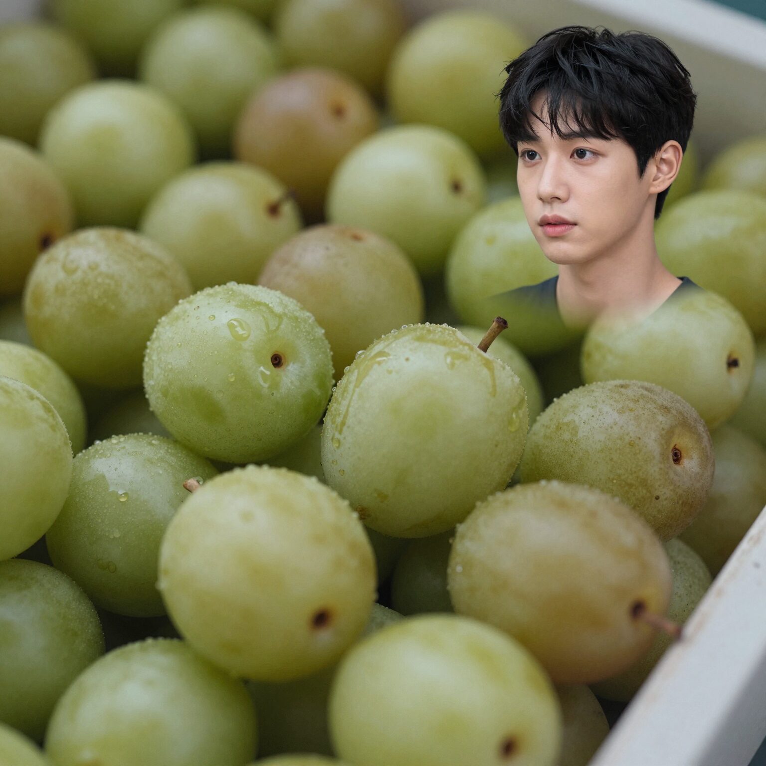 성주원예농협 특상품 참외 모습
