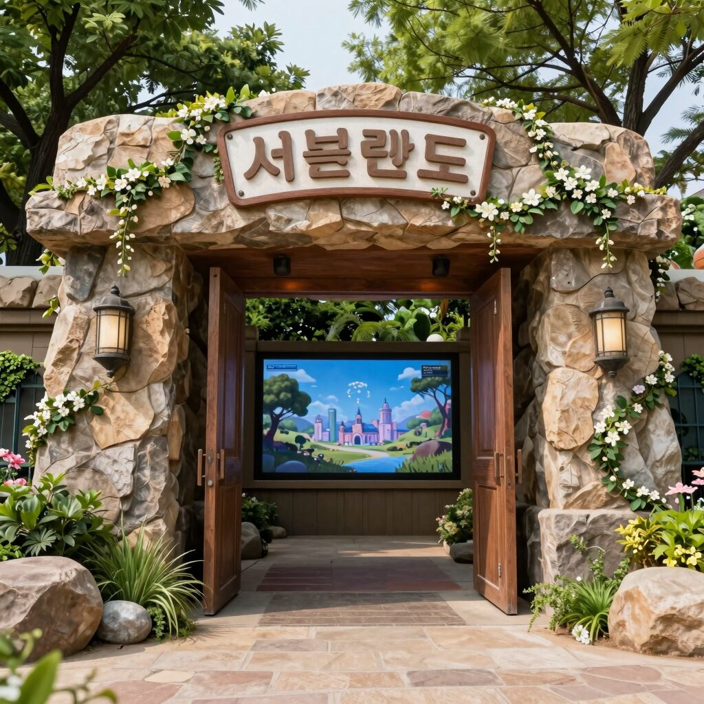 서울랜드 6월 할인 행사 입구 포토존