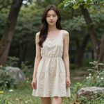 시원한 여름 하객룩 비결 시원한 소재의 여름 하객 원피스 스타일링